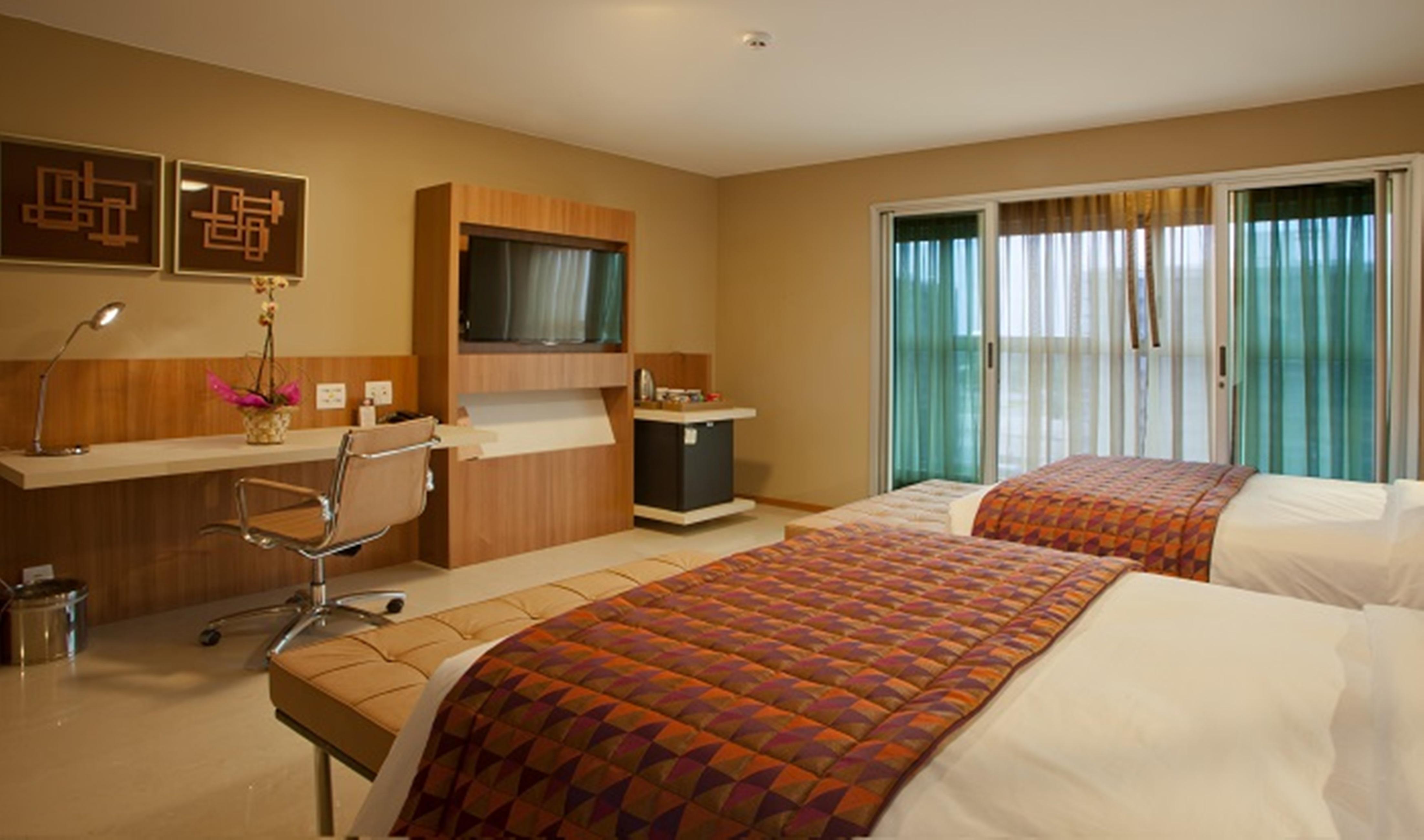 Jade Hotel Brasilia Candangolandia Kültér fotó A room at the hotel