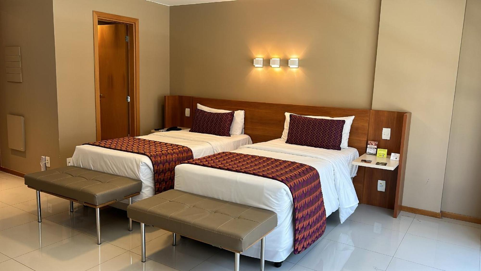 Jade Hotel Brasilia Candangolandia Kültér fotó A room at the hotel