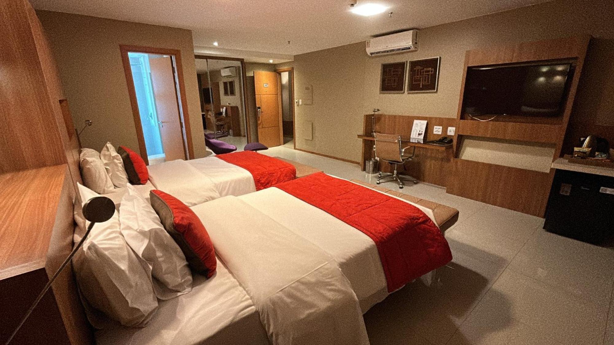 Jade Hotel Brasilia Candangolandia Kültér fotó A room at the hotel