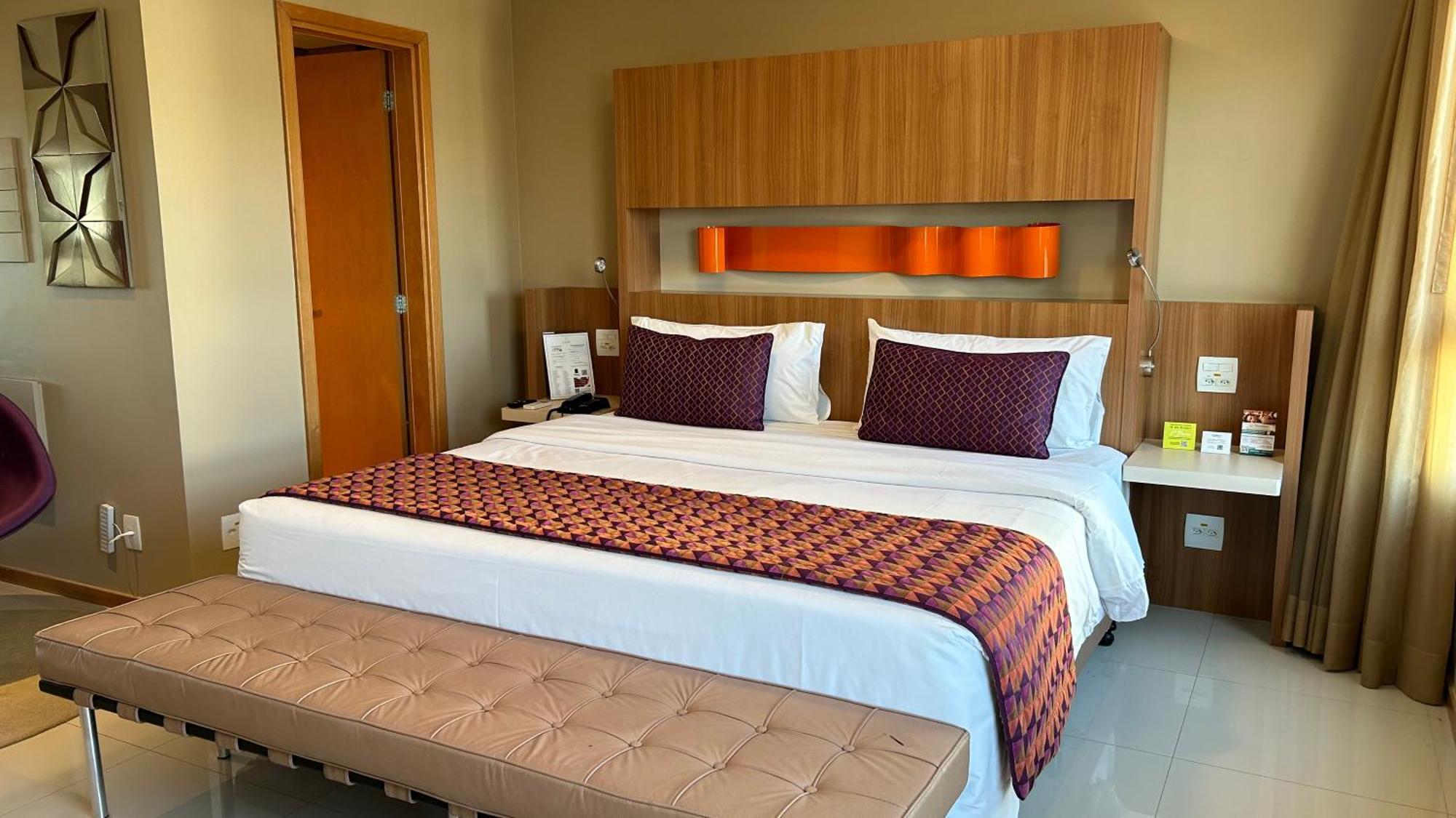Jade Hotel Brasilia Candangolandia Kültér fotó A room at the hotel
