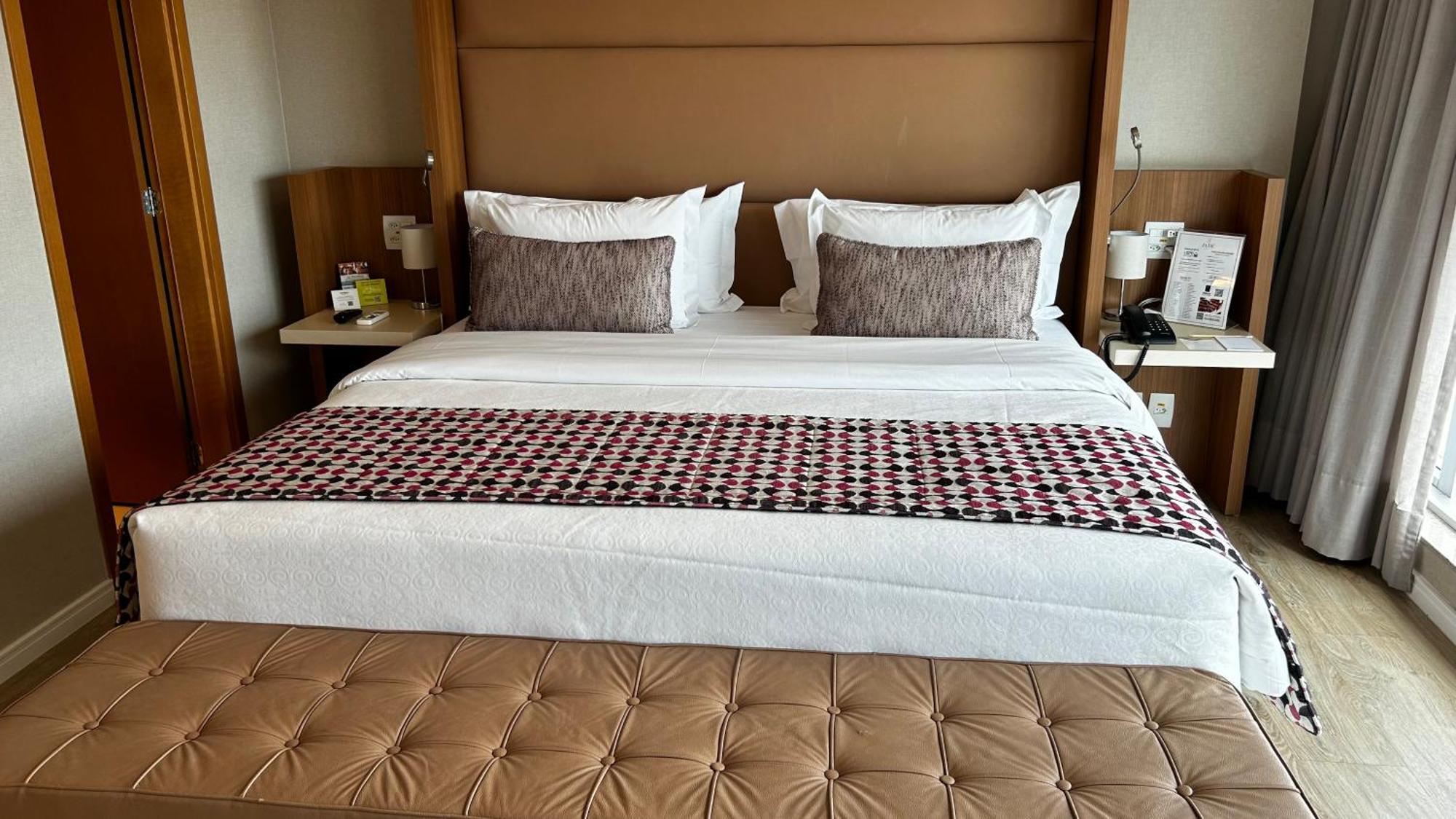 Jade Hotel Brasilia Candangolandia Kültér fotó A bed